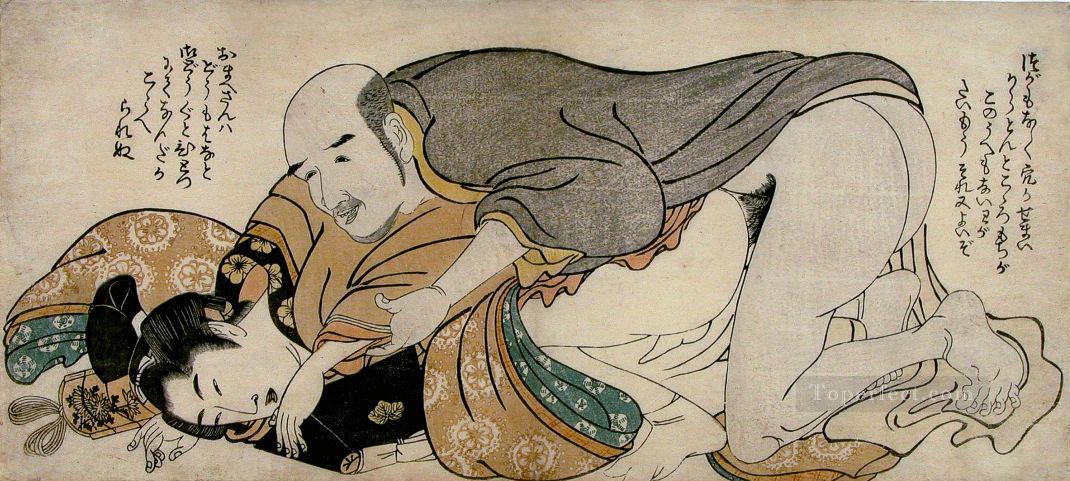male couple 1802 Kitagawa Utamaro Ukiyo e Bijin ga Oil Paintings